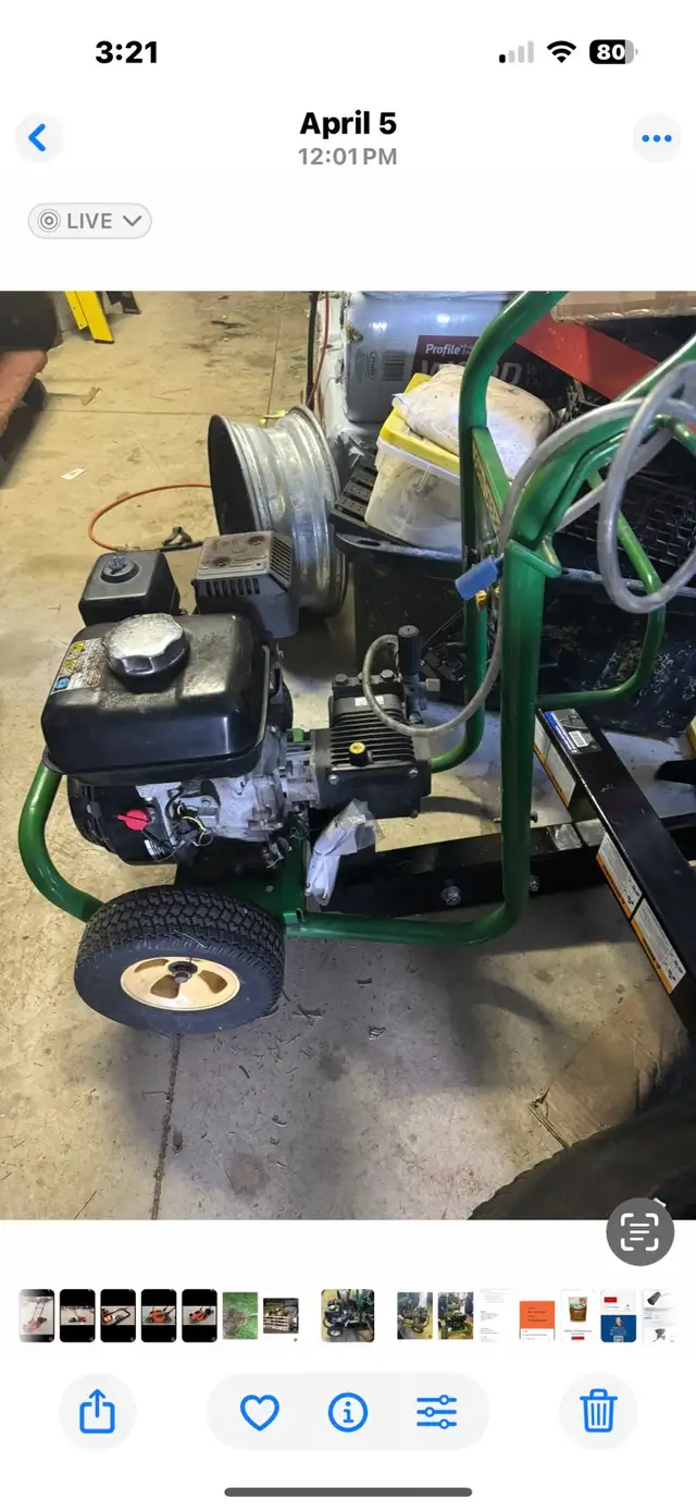 Honda GX 200 Gas Engine 6.5 HP - Photo 2