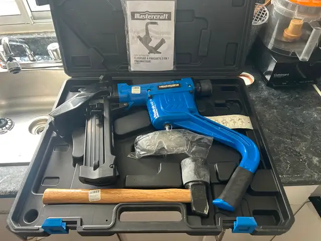 AIR POWERED 3 IN 1 FLOORING NAILER