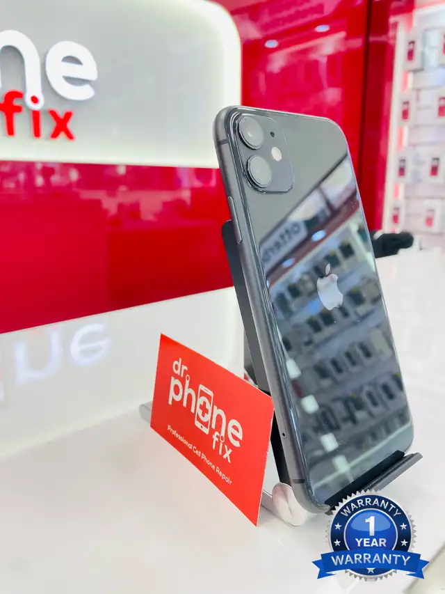 Unlocked iPhone 11 Black for only $310 with 1 Year warranty - Photo 2