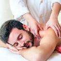 Massage therapy by professional student