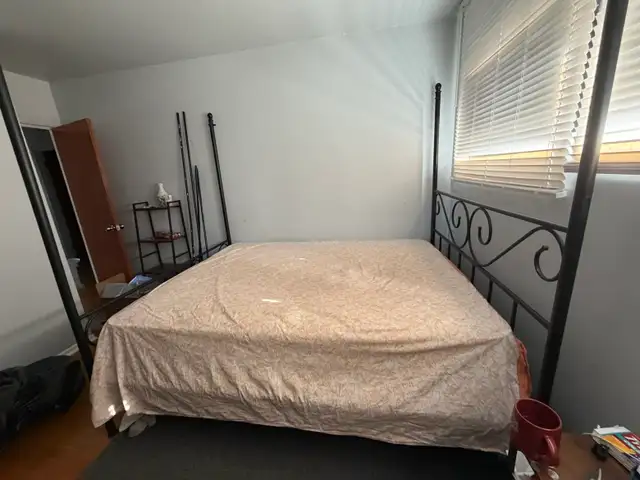 Free Queen Sized Princess Frame   Mattress - Photo 3