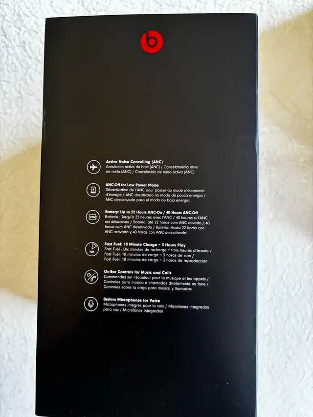 Beats Studio 3 avec suppression de bruit (Noise Cancelling) - Photo 5