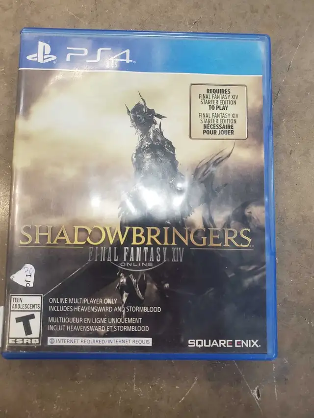 Final Fantacy 14 shadowbringers ps4