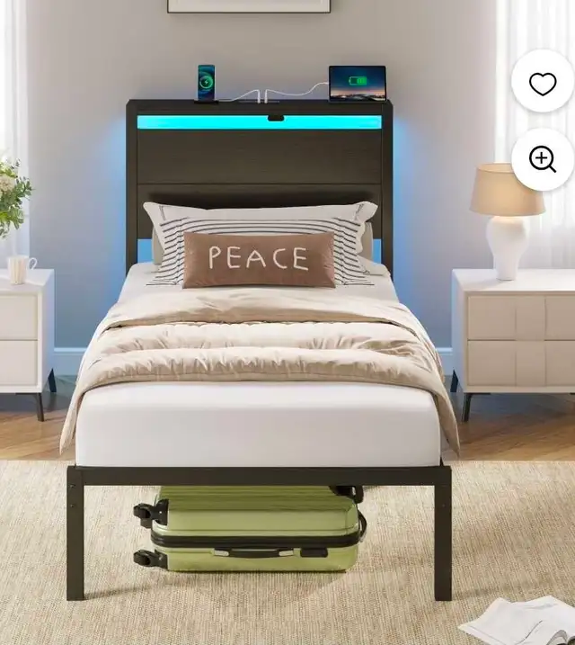 twin bed - Photo 2