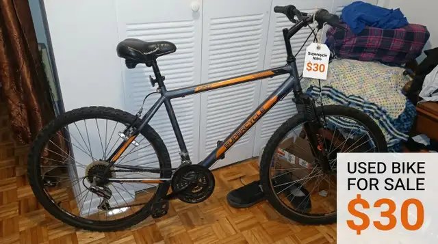 Velo Bicycle de montagne Usager (fontionelle)
