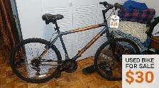 Velo Bicycle de montagne Usager (fontionelle)