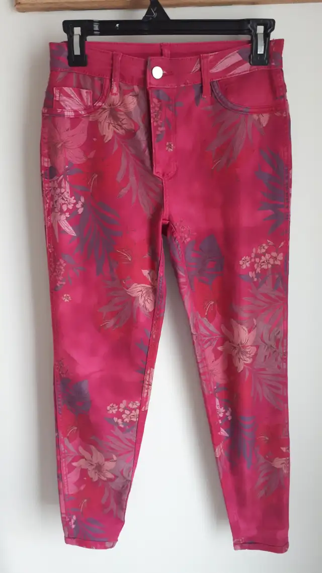 Pantalon style jeans taille élastique grandeur TP
