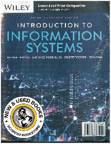 Introduction to Information Systems 7th edition 9781394328376