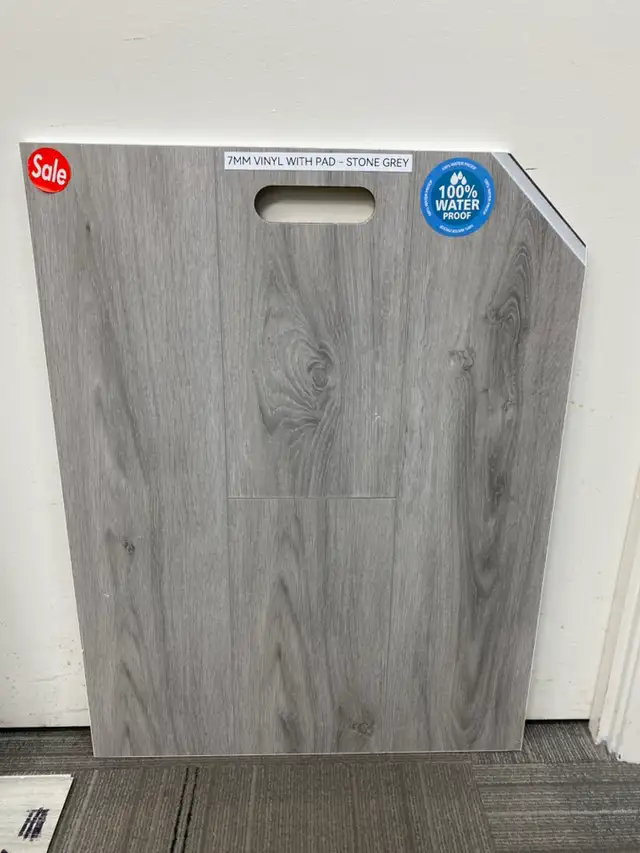 7mm vinyl flooring with pad $1.89/sf - Photo 2