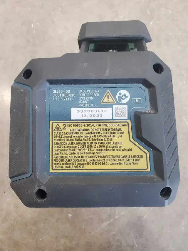 Bosch GLL50-40g laser level - Photo 3