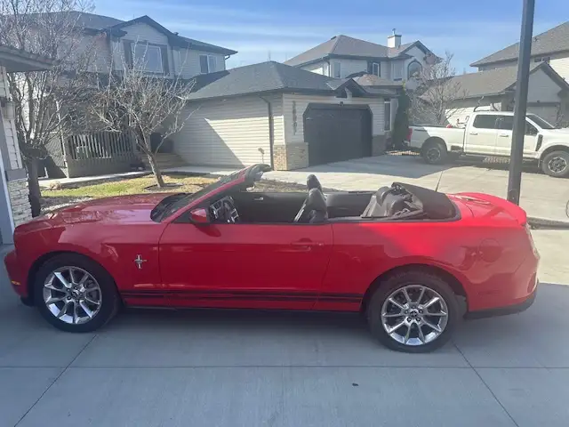 2010 Mustang convertible c/w Pony Package