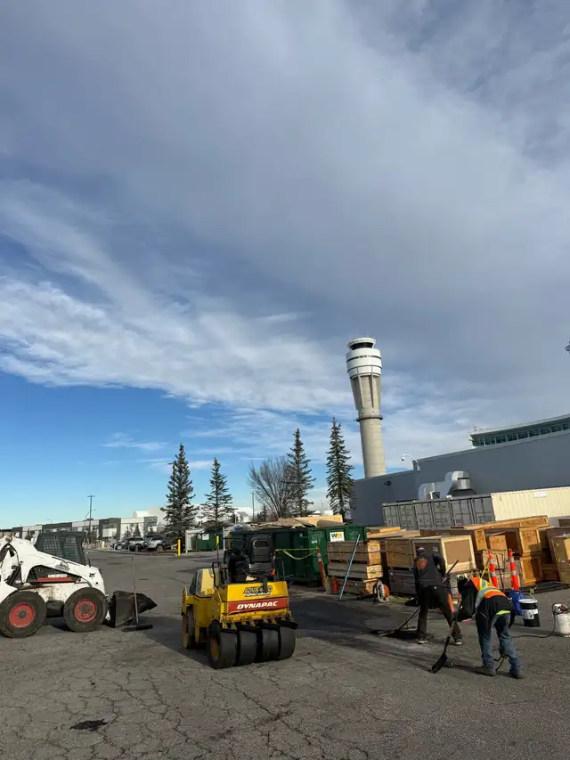 Hiring paving personnel