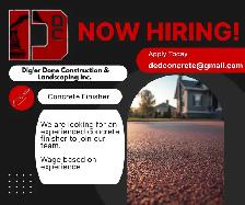 Looking for: CONCRETE FINISHER