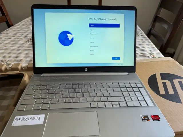 HP 15.6" Laptop AMD Ryzen 7 - 500GB SSD - 16GB RAM - Windows 12