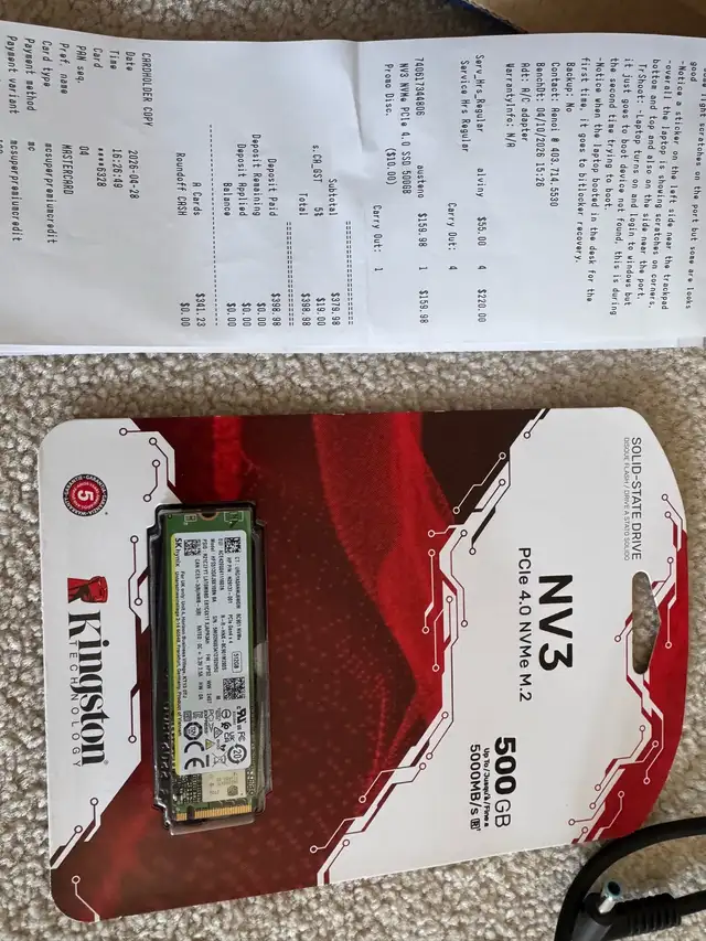 HP 15.6" Laptop AMD Ryzen 7 - 500GB SSD - 16GB RAM - Windows 12 - Photo 4