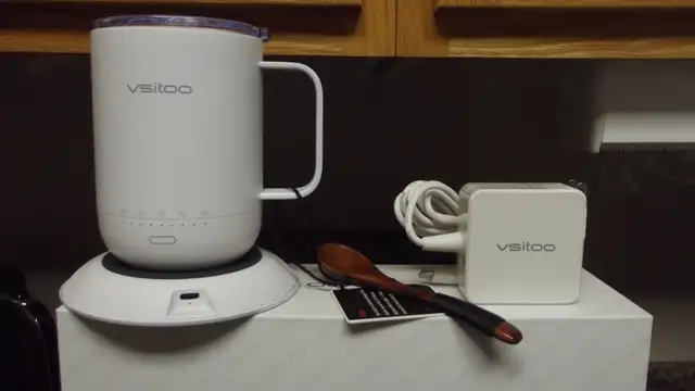 Vsitoo S3 Pro 16oz Smart Self Heating Coffee Mug - Photo 5