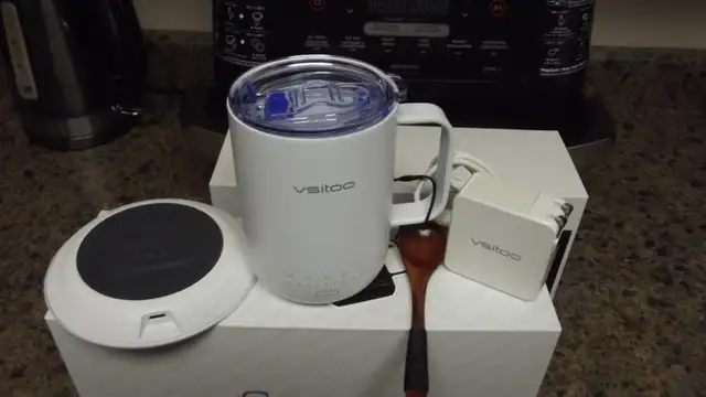 Vsitoo S3 Pro 16oz Smart Self Heating Coffee Mug - Photo 7