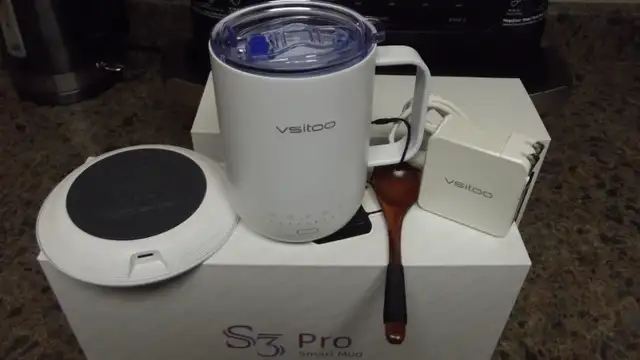 Vsitoo S3 Pro 16oz Smart Self Heating Coffee Mug - Photo 9