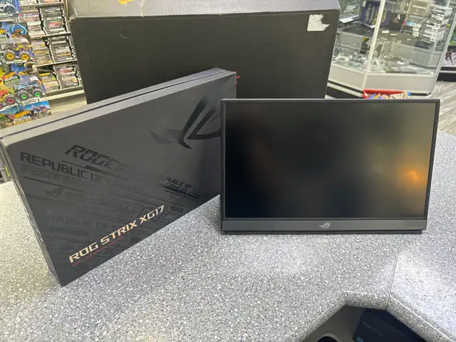 Asus ROG Strix XG17AHPE Portable Gaming Monitor Boxed - Photo 2