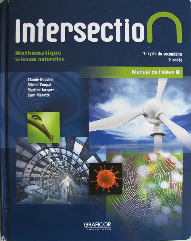 Intersection - 2e cycle du secondaire, 2e année Manuel B