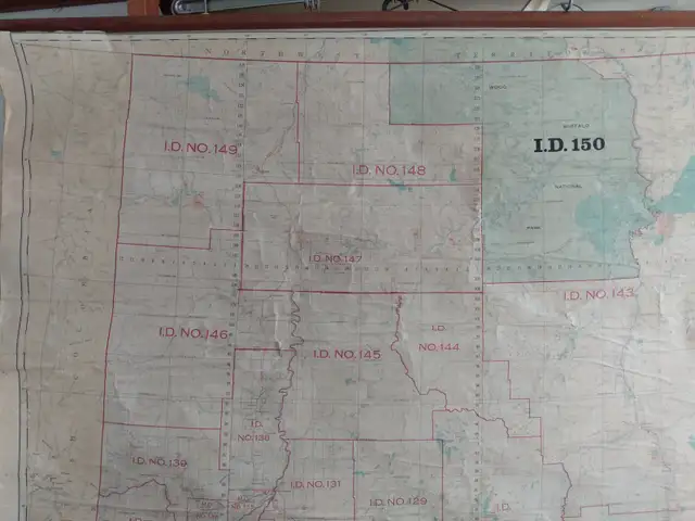 1962  MAP OF ALBERTA - Photo 3