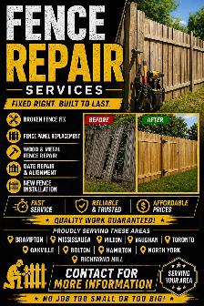 Fence Repair & New Fence Installation - Photo 2