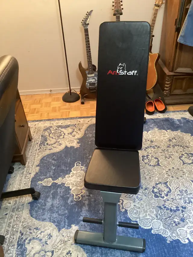 FOLDABLE INCLINE DECLINE ADJUSTABLE WORKOUT BENCH FOR SALE  $110 - Photo 3