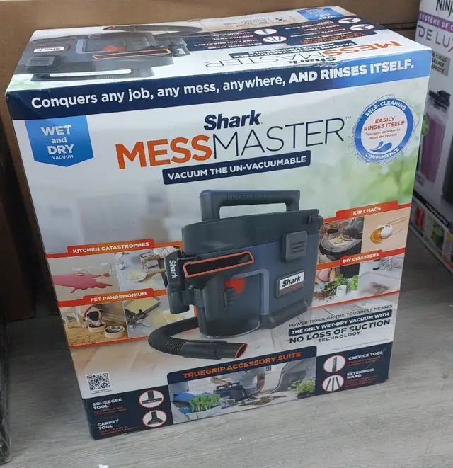 Vacuum Shark VS101 MessMaster Portable Wet Dry Blue - Photo 2