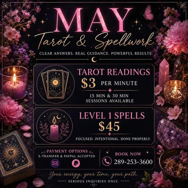 May Tarot and Spellwork