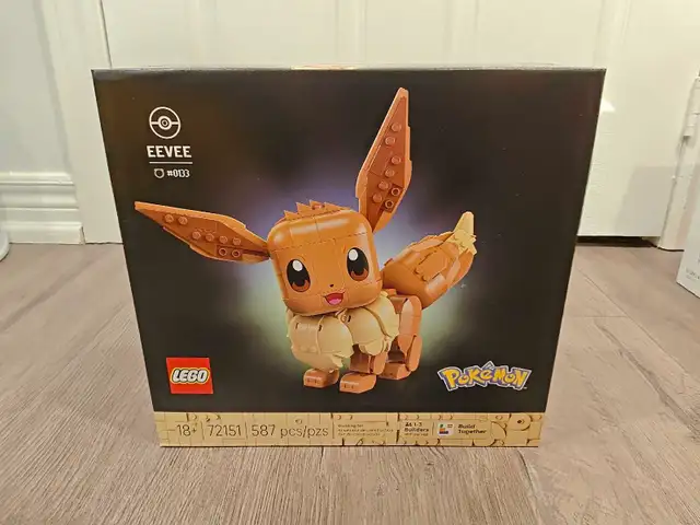 BNIB LEGO Pokemon 72151 Eevee