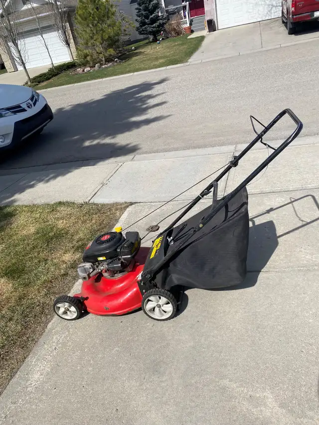 Gas Lawnmower 21" with Rear Bag/Mulch – Professionally Serviced - Photo 2