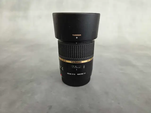 Tamron 60mm F2, 1:1 ratio Macro Lens