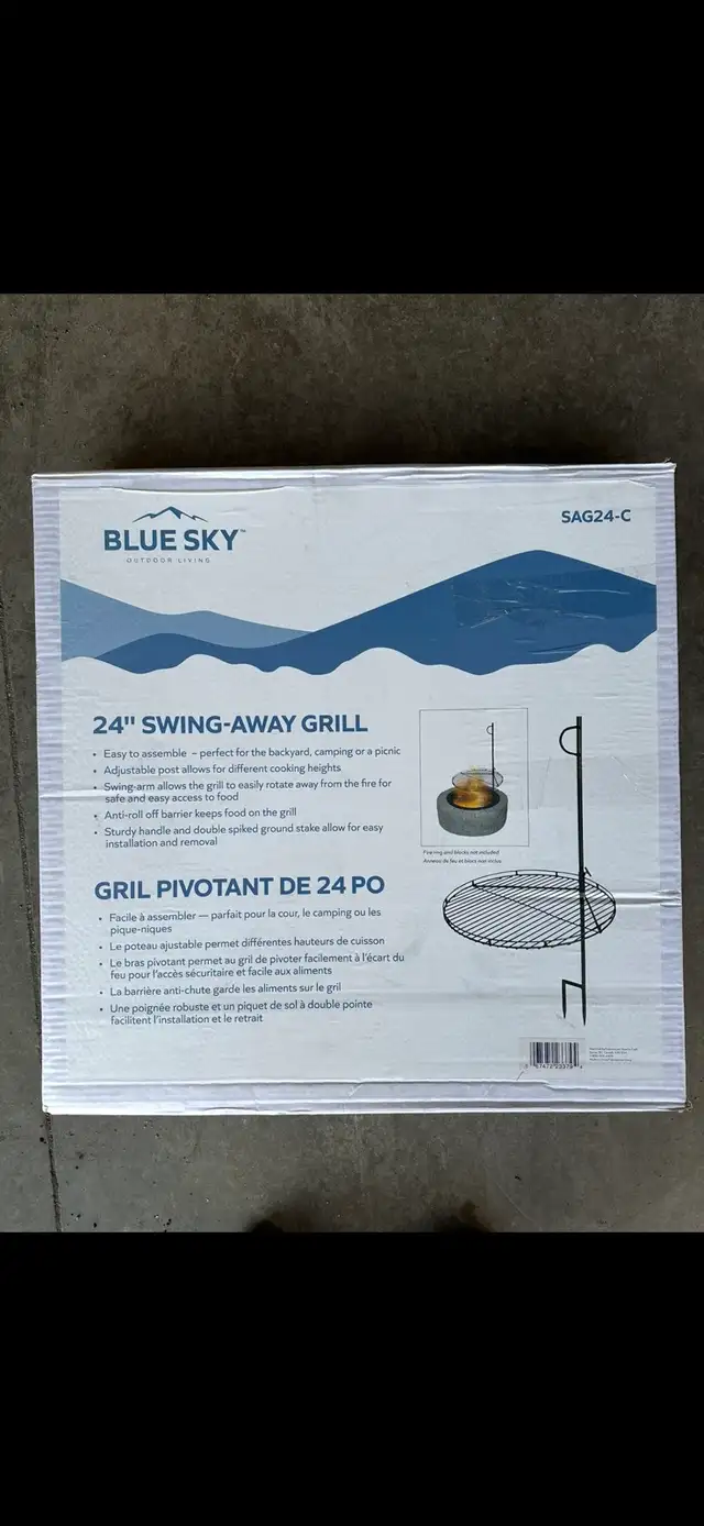 swing away outdoor barbecue grill