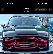 Dodge ram upgrade grill