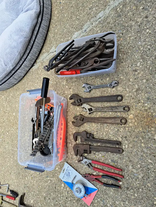 wrenches, pliers