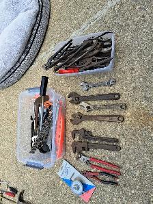 wrenches, pliers