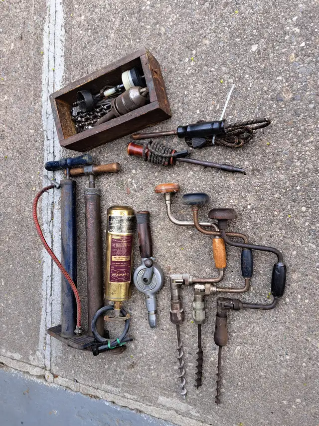 Antique hand tools