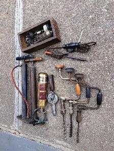 Antique hand tools
