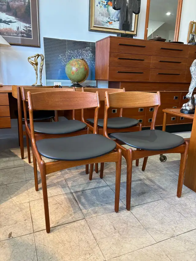 Vintage Danish Dining Chairs - Free Delivery! - Photo 2