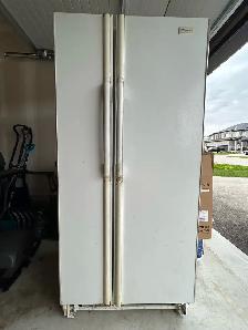 free fridge, white color