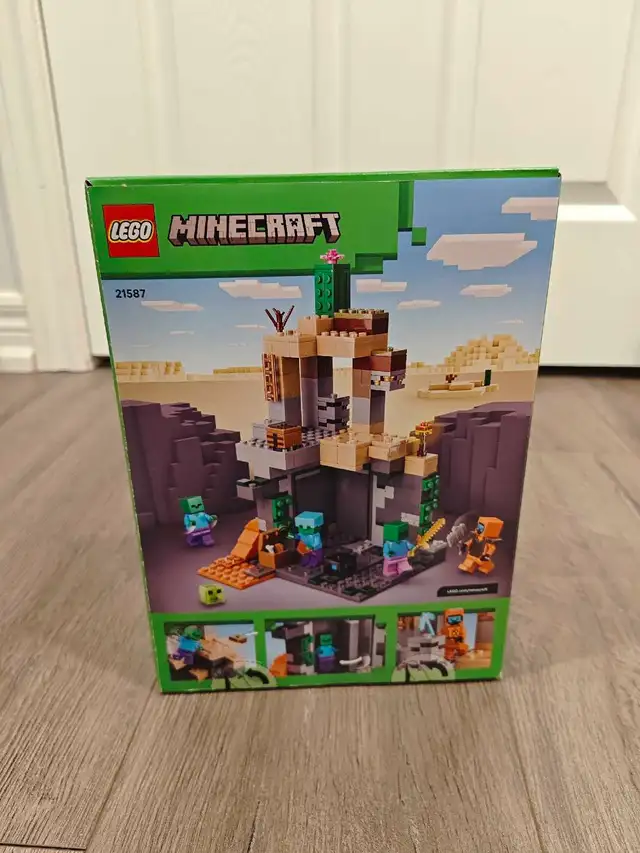 BNIB LEGO Minecraft 21587 Zombie Dungeon - Photo 2