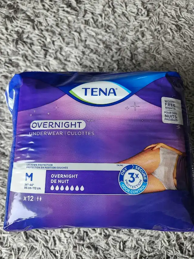 Tena Overnight Diapers