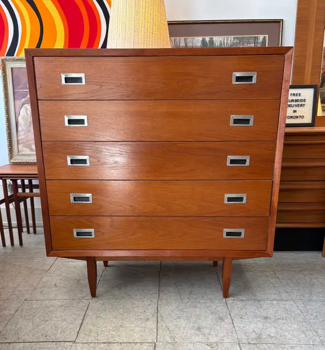 Vintage Teak Dresser - Free Delivery!