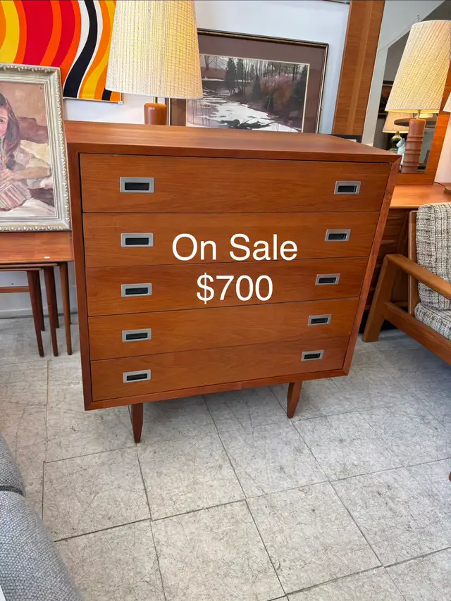 Vintage Teak Dresser - Free Delivery! - Photo 5
