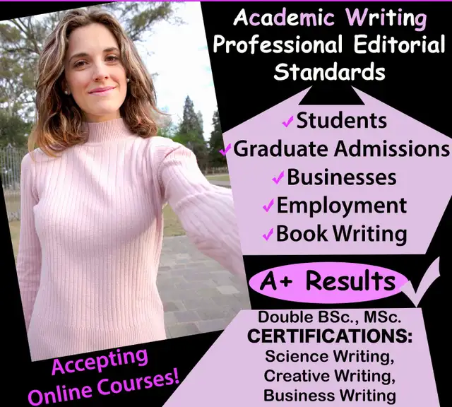 Canadian Ghost Writer ~ (91% Average Grade) A  Academic Essays