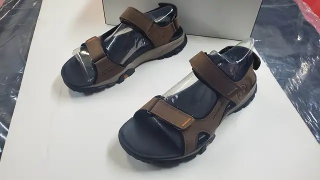 TIMBERLAND LINCOLN PEAK LEATHER SPORT SANDALS BRAND NEW SIZE 8 - Photo 8