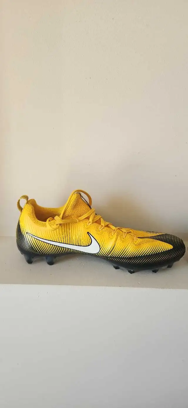 Nike Men’s Size 16 Vapor Untouchable Pro PF Gold/Black Soccer - Photo 5