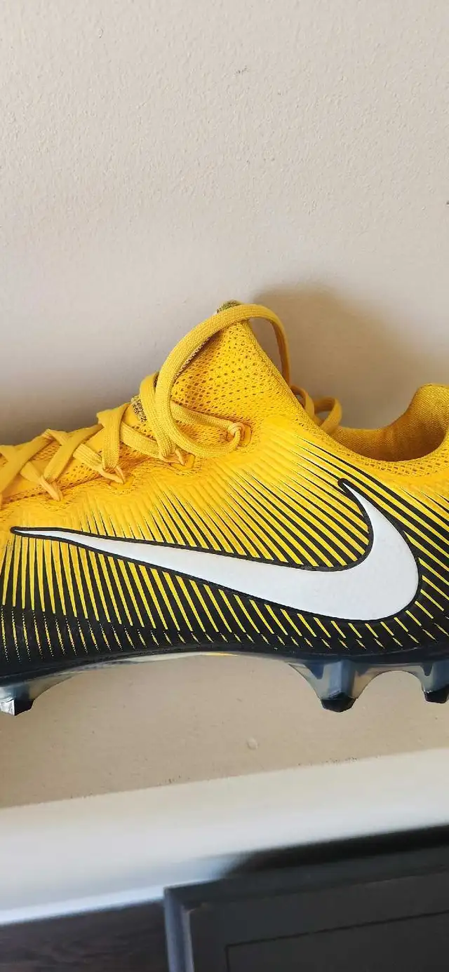Nike Men’s Size 16 Vapor Untouchable Pro PF Gold/Black Soccer - Photo 7