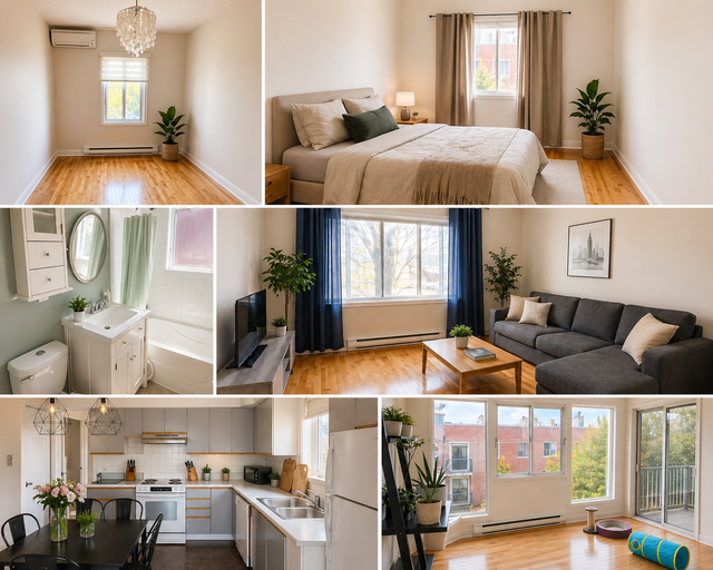 Apparemment 5 1/2 à louer Rosemont-Petite Patrie