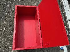 Antique Wooden Storage Chest Box ! - Photo 5